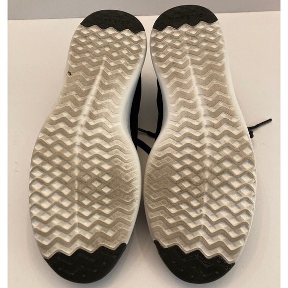 Cole Haan Grandpro Black Velvet Sneakers Womens 9 Medium Lace Up Low Top - Picture 8 of 9